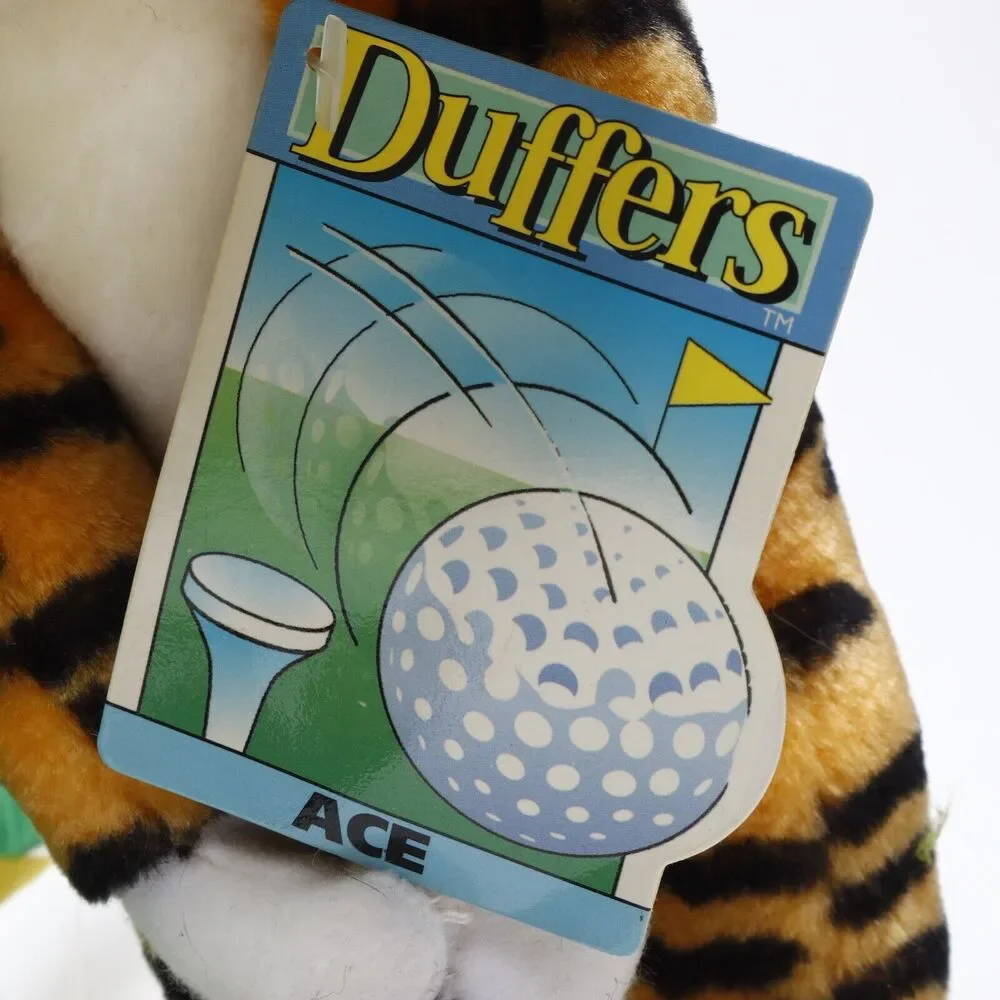 Duffers Collectible Golf Plush Stuffed Animals by 24K Co Mighty Star Lot of 4